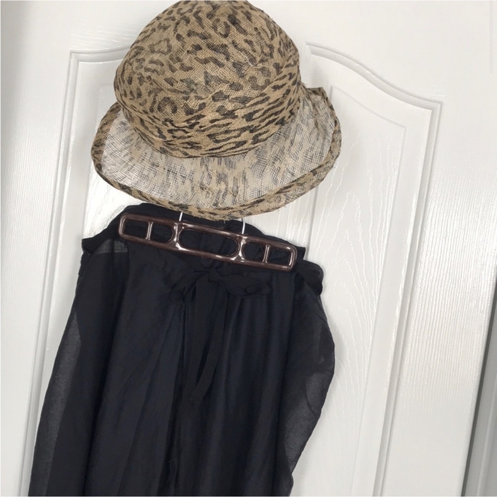 PRADA Semi-Sheer Cotton Wrap Skirt. Beautiful! Size L. Prada is on 🔥